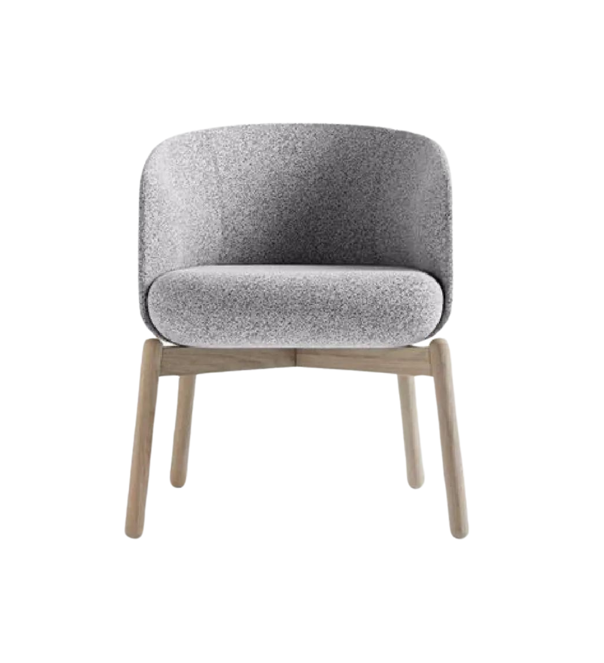 Minimalist Gray Lounge Chair