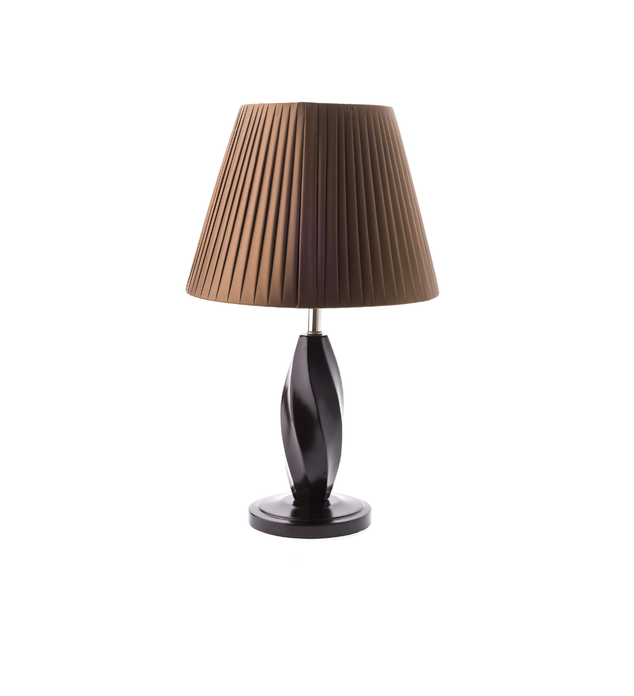 Walnut Twist Lamp